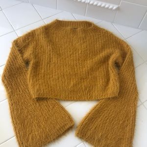 Cozy Mustard NASTY GAL Sweater